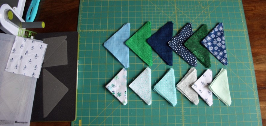 Accuquilt Flying Geese Hostess Apron Tutorial 3a
