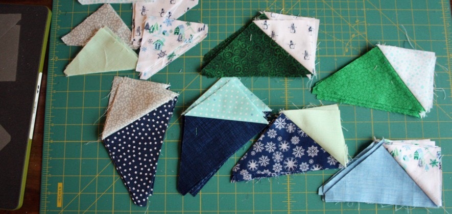 Accuquilt Flying Geese Hostess Apron Tutorial 5