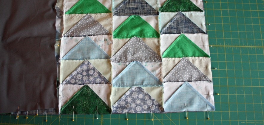 Accuquilt Flying Geese Hostess Apron Tutorial 7a