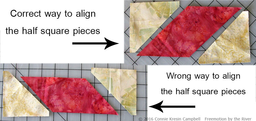 Correct way to use the Parallelogram die
