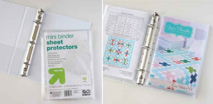 Big Sewing Organization - binders