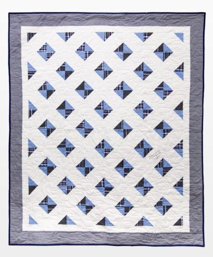 GO! Graduation Signature Throw Quilt Free Pattern