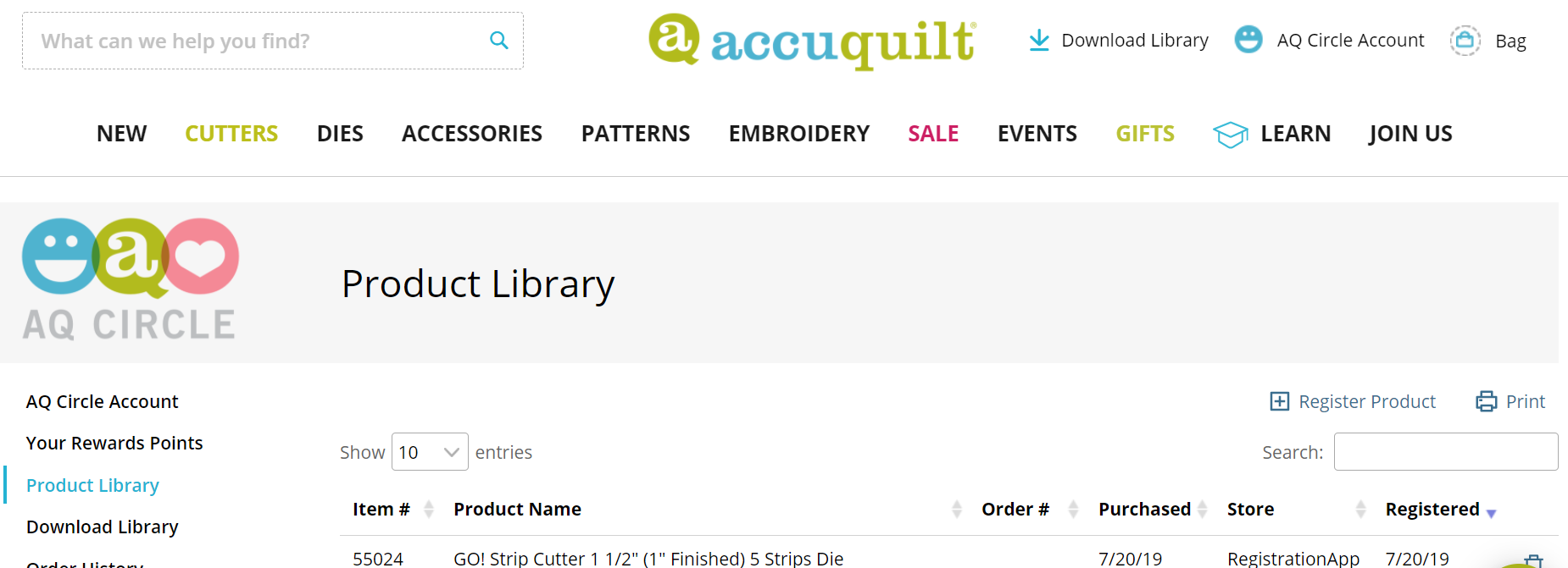 Library step 2