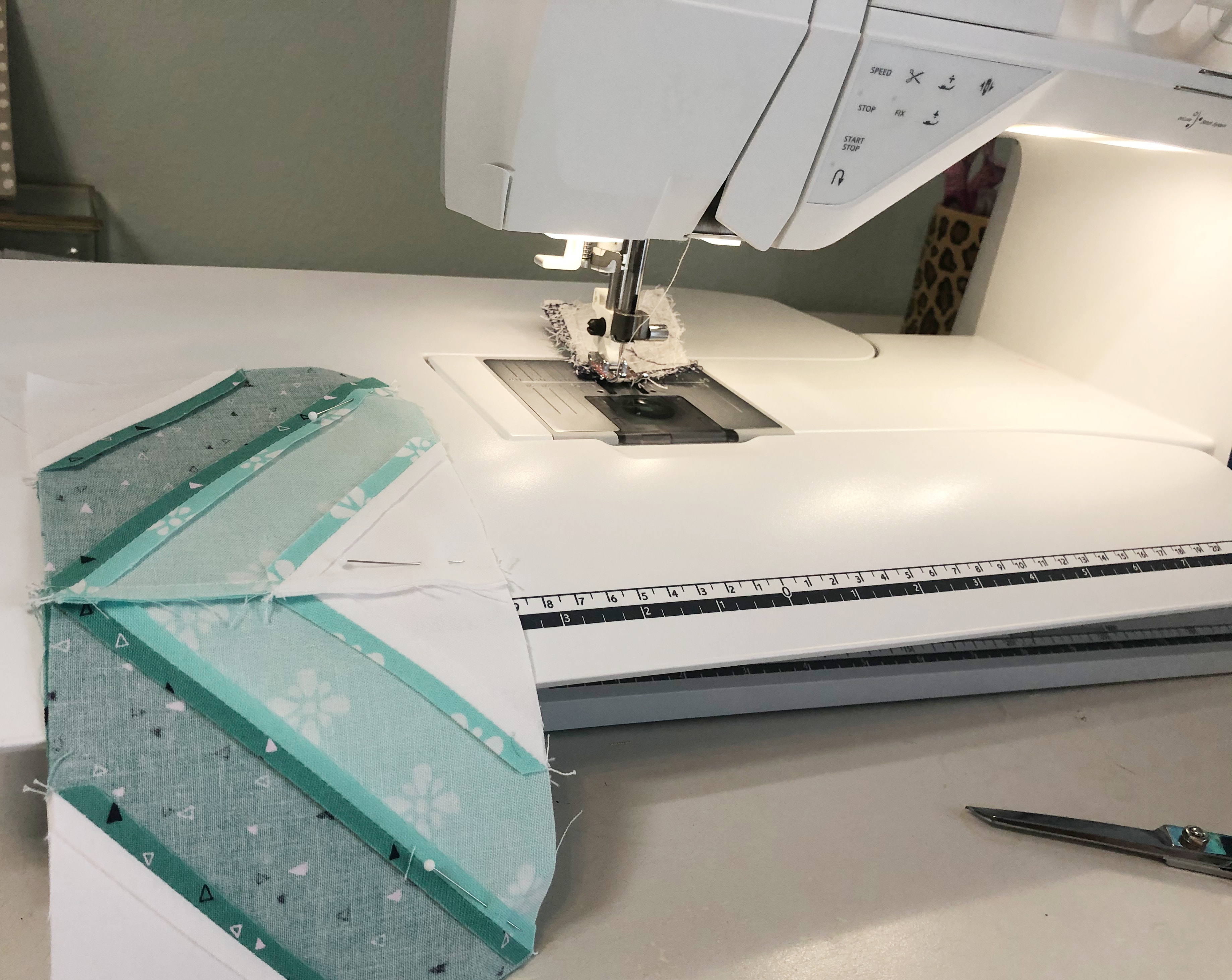 Sewing String Quilt Blocks