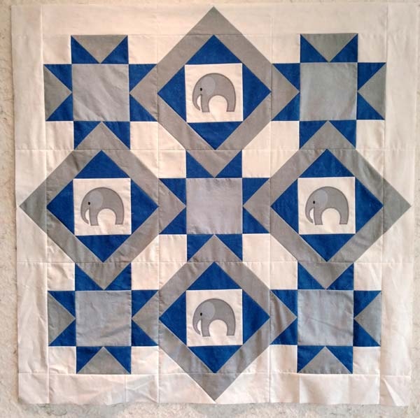 Elephants on Parade Quilt