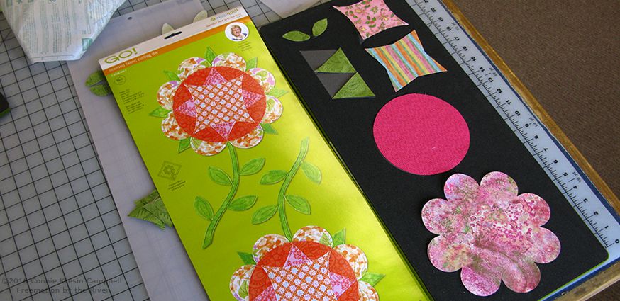 GO! Harriosn Rose die for the applique pieces