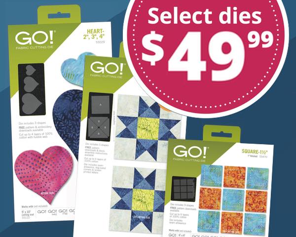 Select Dies $49.99